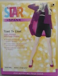 Details About Spanx Star Power Tame To Fame High Waisted Shaper Black Choose Size New