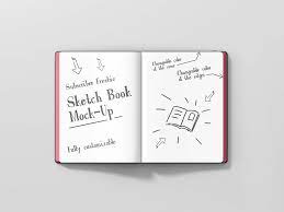 Free Sketchbook Mockup (PSD)