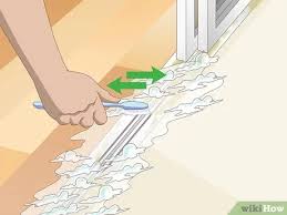How to clean sliding shower door tracks. 3 Ways To Clean Sliding Glass Door Tracks Wikihow