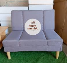 small gray sofa 2 seater furniture