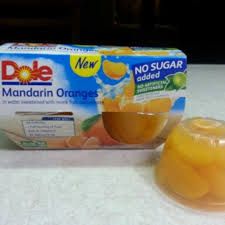 dole mandarin oranges no sugar added