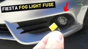 Ford Fiesta Fog Lights Fuse And Relay Mk7 St