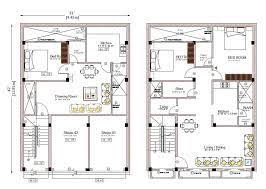 2 Y House Plan Cad Drawing