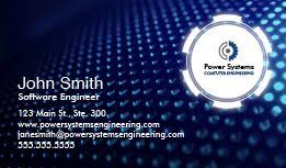 Engineering It Business Cards Design Custom Business Cards