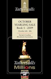 Tattersalls October Yearling Sale Book 1 2009