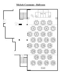 Michels Commons Ballroom Seating Chart St Norbert College