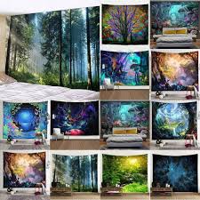 Large Wall Hanging Landscape Tapestry