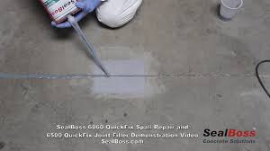 joint filler floor repair sealboss corp