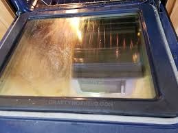 cleaning oven glass oven cleaning