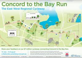 concord to the bay run plan bike north