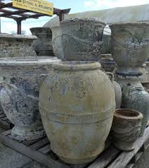 Large Atlantis Ancient Urn Decor Pot