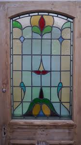 Art Nouveau Glazed Internal Door