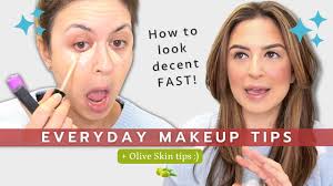 everyday look alive olive skin makeup