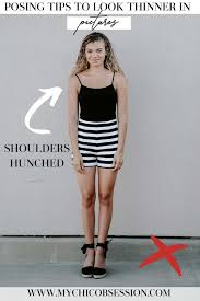 12 posing tips to make you look thinner