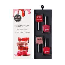 faces canada pack of 4 nail paint gift