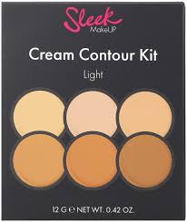 sleek cream contour kit light 12g