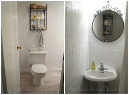 This will create a pleasant visual effect and allow. Remodelaholic A 170 Bathroom Makeover With Painted Tile