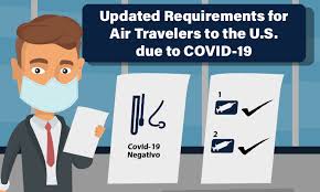updated requirements for air travelers