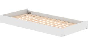flexa white pull out bed interismo