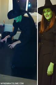 wicked witch costume makeup o