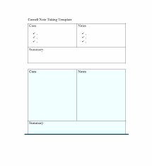 Printable Notes Template Best Note Taking Promissory