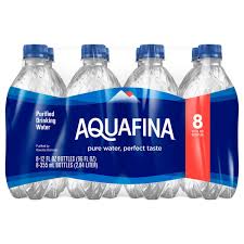aquafina water purified drinking