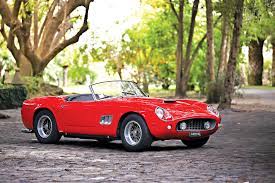 Man erkannte sie an der großen, geschlossenen. 1961 Ferrari 250 Gt Swb California Spyder Sports Car Market