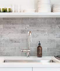 The tile need to be installed over very clean and sleek surface such as clean and sleek ceramic surface. Subway White Peel And Stick Tile Backsplash Online Shop The Smart Tiles