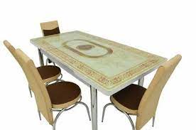 Wooden Base Extendable Dining Table Set