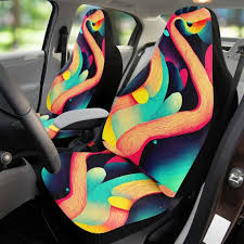 Tie Dye Car Seat Covers For Vehicle Car