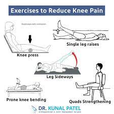 exercises to reduce knee pain dr
