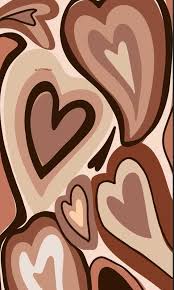 brown heart wallpaper enjpg
