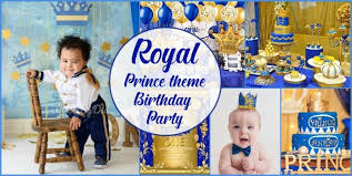royal prince theme ideas for first