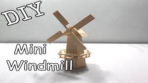 diy mini windmill 7 popsicle stick