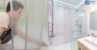 Sliding Shower Door Installation A