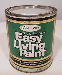 Sears Easy Living Paint Vintage 1973