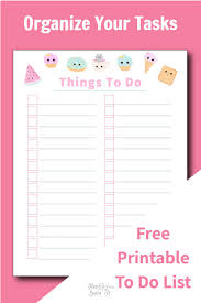 Cute To Do List Organize Your Tasks With This Free