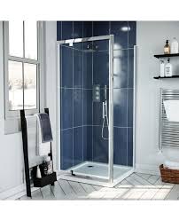 900 pivot shower door enclosure with