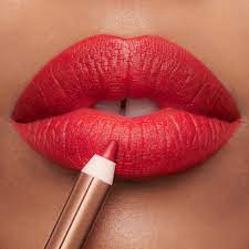how to apply lip liner charlotte tilbury