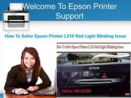 How To Solve Epson Printer L210 Red Light Blinking Issue By