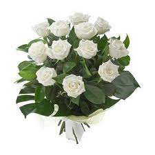 white roses bunch gifts india usa