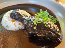 roots cooking a clic dish mole