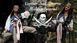 captain jack sparrow cosplay makeup