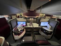 qatar airways qsuite review 777 from