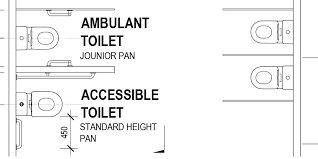 Accessible And Ambulant Toilets Within