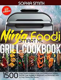 ninja foodi smart xl grill cookbook