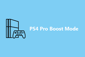 what is ps4 pro boost mode how to