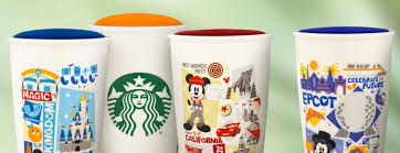 The new disney parks starbucks mugs are so fun! Disneyland Walt Disney World Starbucks Ceramic Travel Tumbler Collection Out Now Diskingdom Com Disney Marvel Star Wars Merchandise News