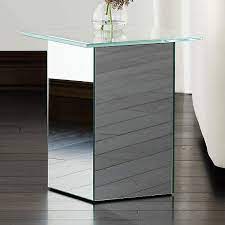 muse mirror side table reviews cb2