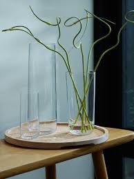 Vase H14in Clear Market Collection